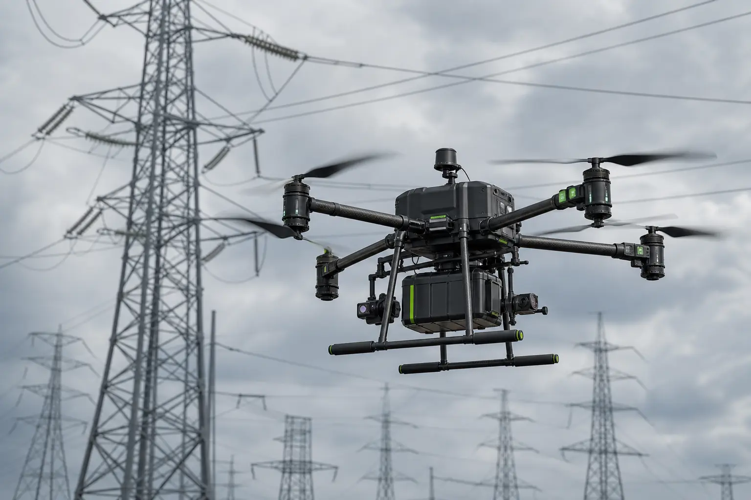 Extreme temperature industrial inspection drone battery system - HHPOWER