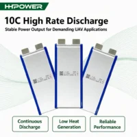 10C high rate discharge 3.6V 35Ah semi-solid UAV battery with continuous, low-heat power output for long drone flights